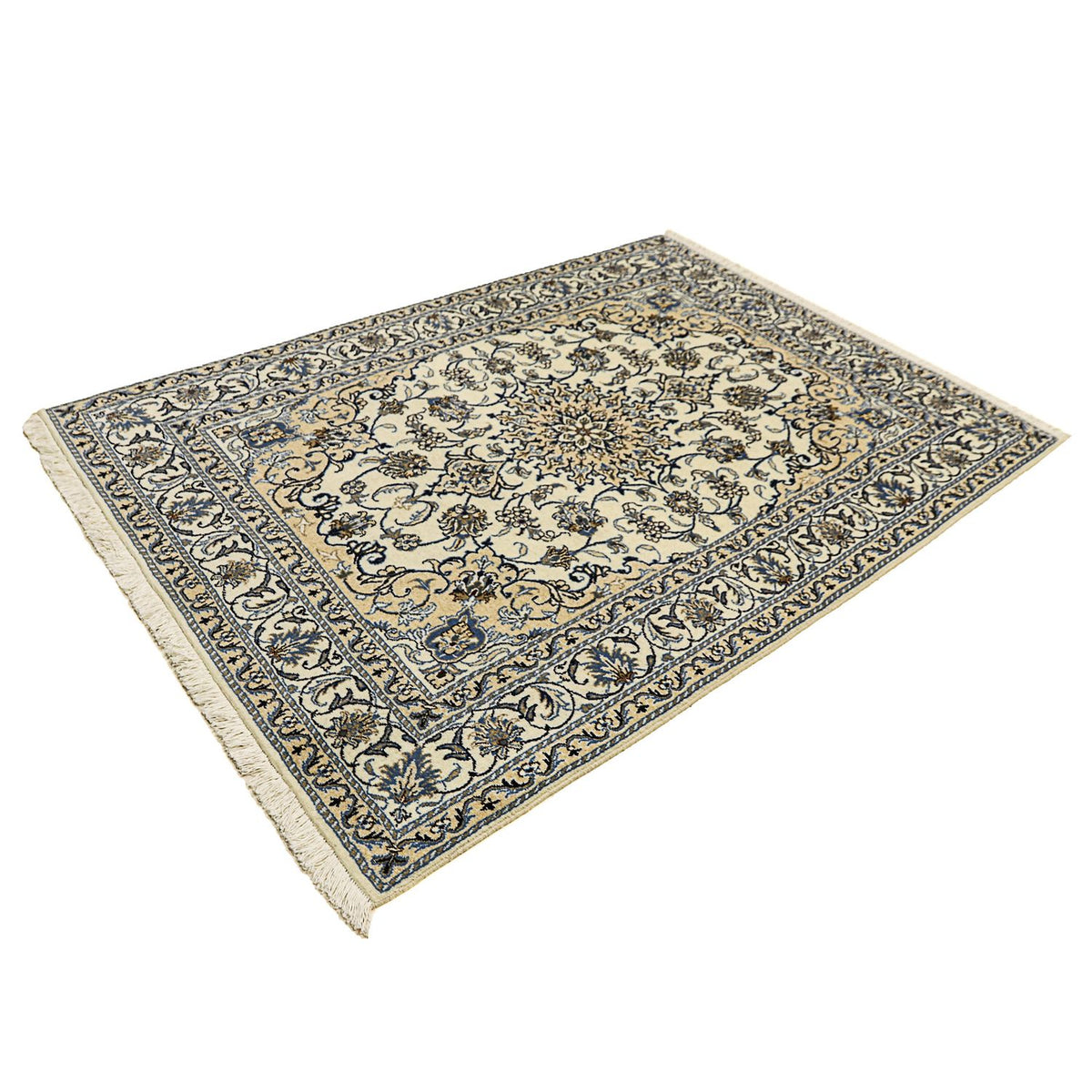 Persisk matta - Nain - 200 x 144 cm - beige