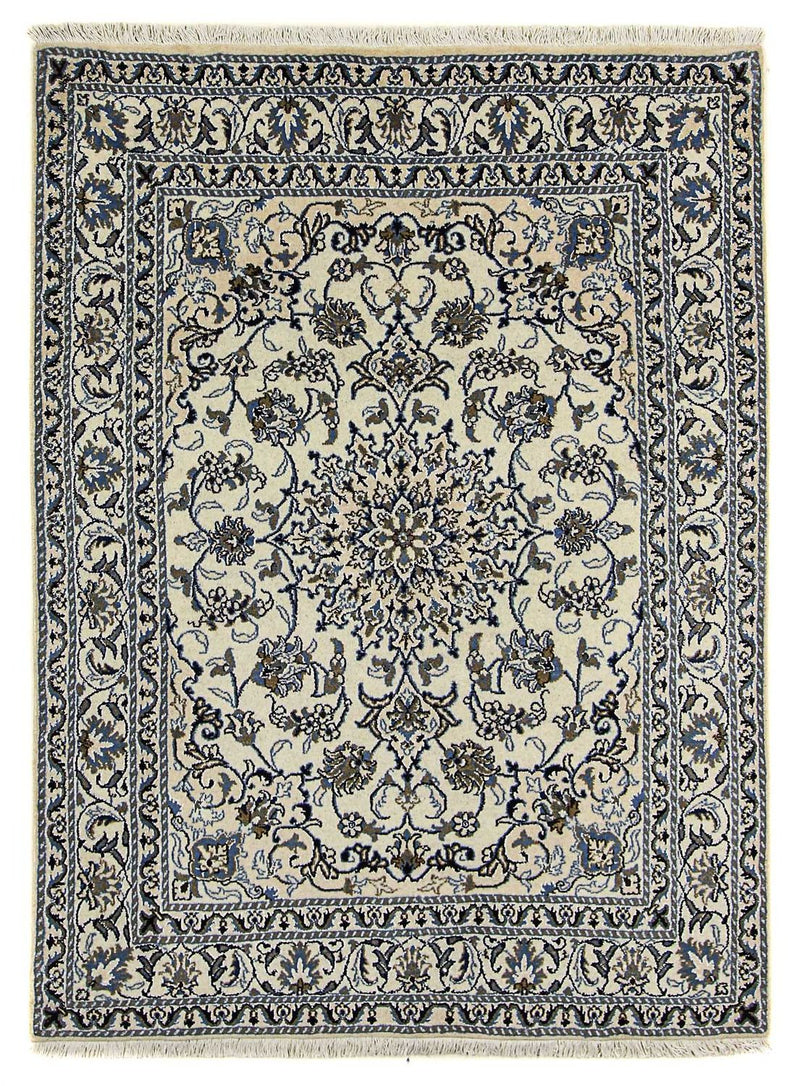 Persisk matta - Nain - 197 x 147 cm - beige