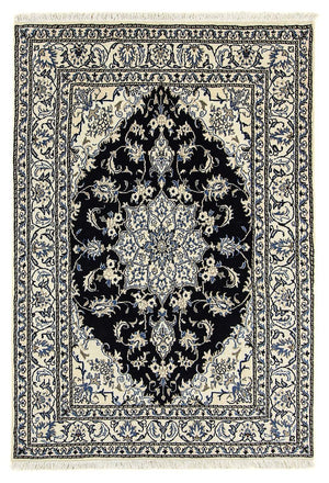 Persisk matta - Nain - 203 x 143 cm - mörkblå