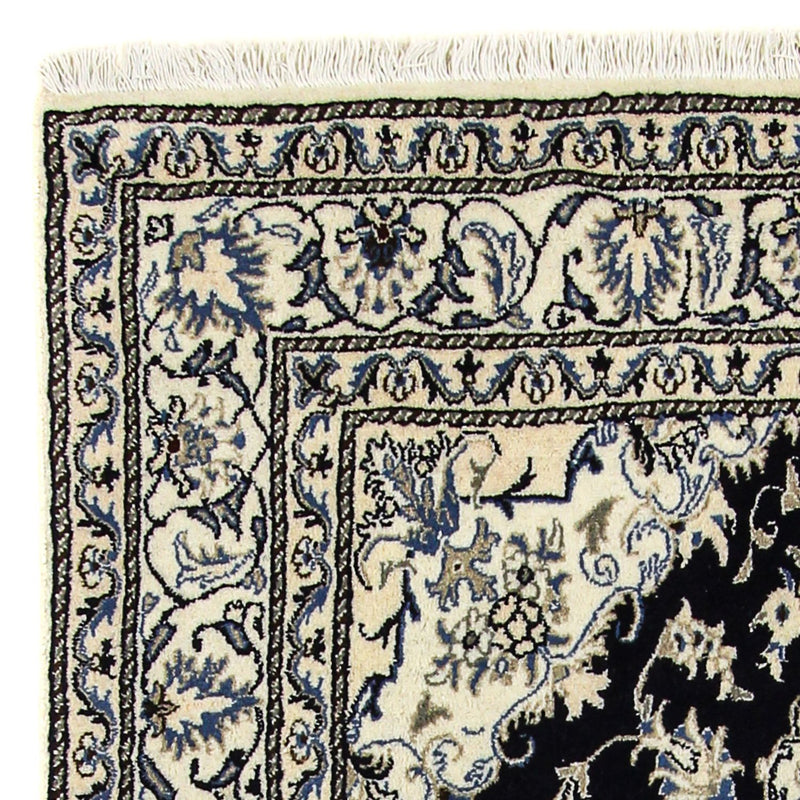 Persisk matta - Nain - 203 x 143 cm - mörkblå