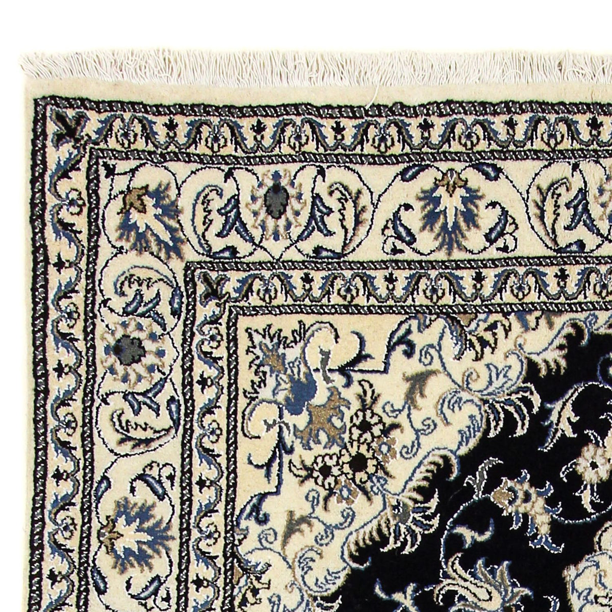 Persisk matta - Nain - 235 x 165 cm - mörkblå