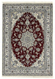 Persisk matta - Nain - 238 x 165 cm - mörkröd