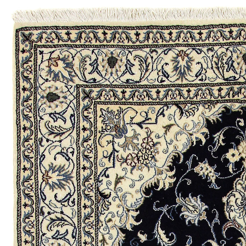 Persisk matta - Nain - 242 x 166 cm - mörkblå