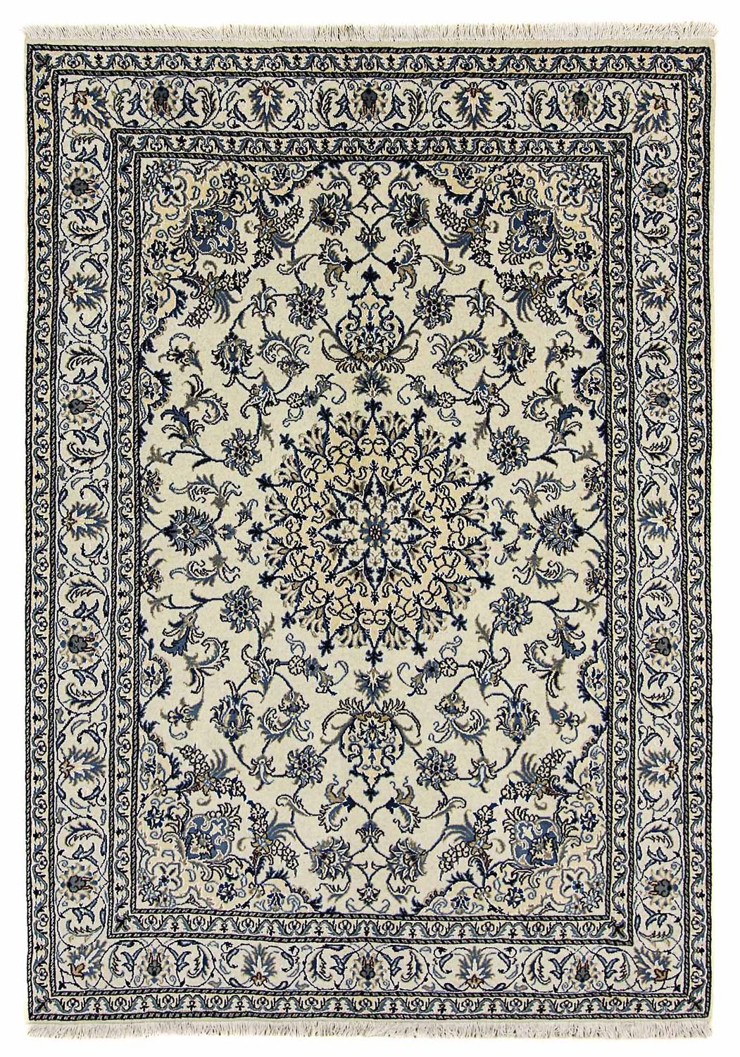 Persisk matta - Nain - 238 x 168 cm - beige