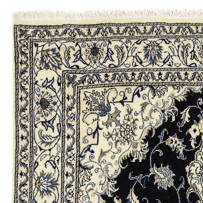 Persisk matta - Nain - 240 x 166 cm - mörkblå