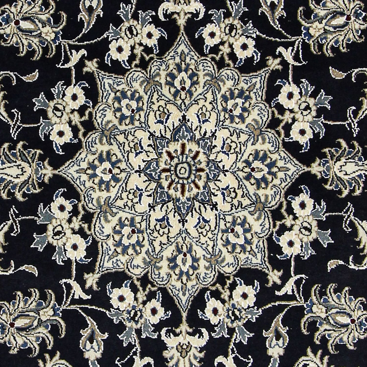 Persisk matta - Nain - 246 x 164 cm - mörkblå
