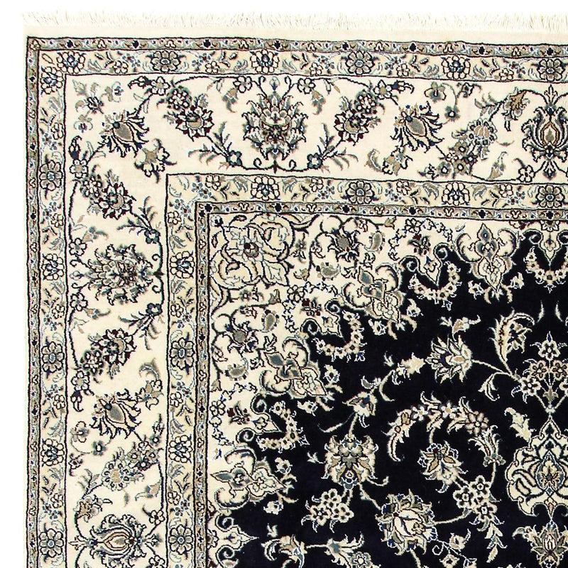 Persisk matta - Nain - 343 x 251 cm - mörkblå