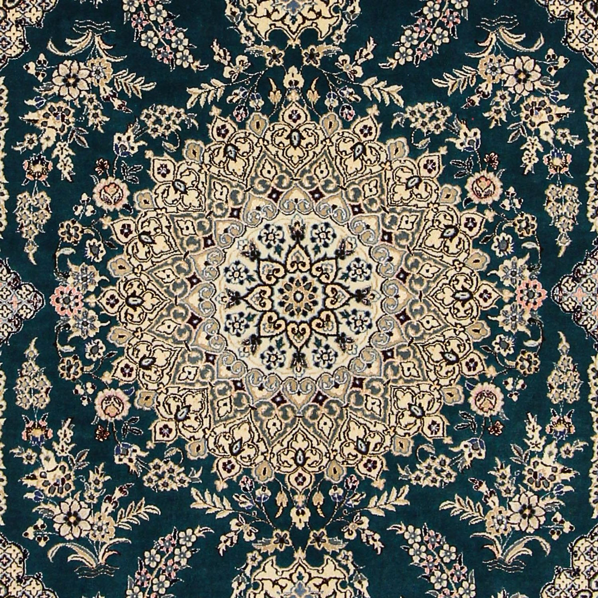 Persisk matta - Nain - Premium - 234 x 156 cm - mörkblå