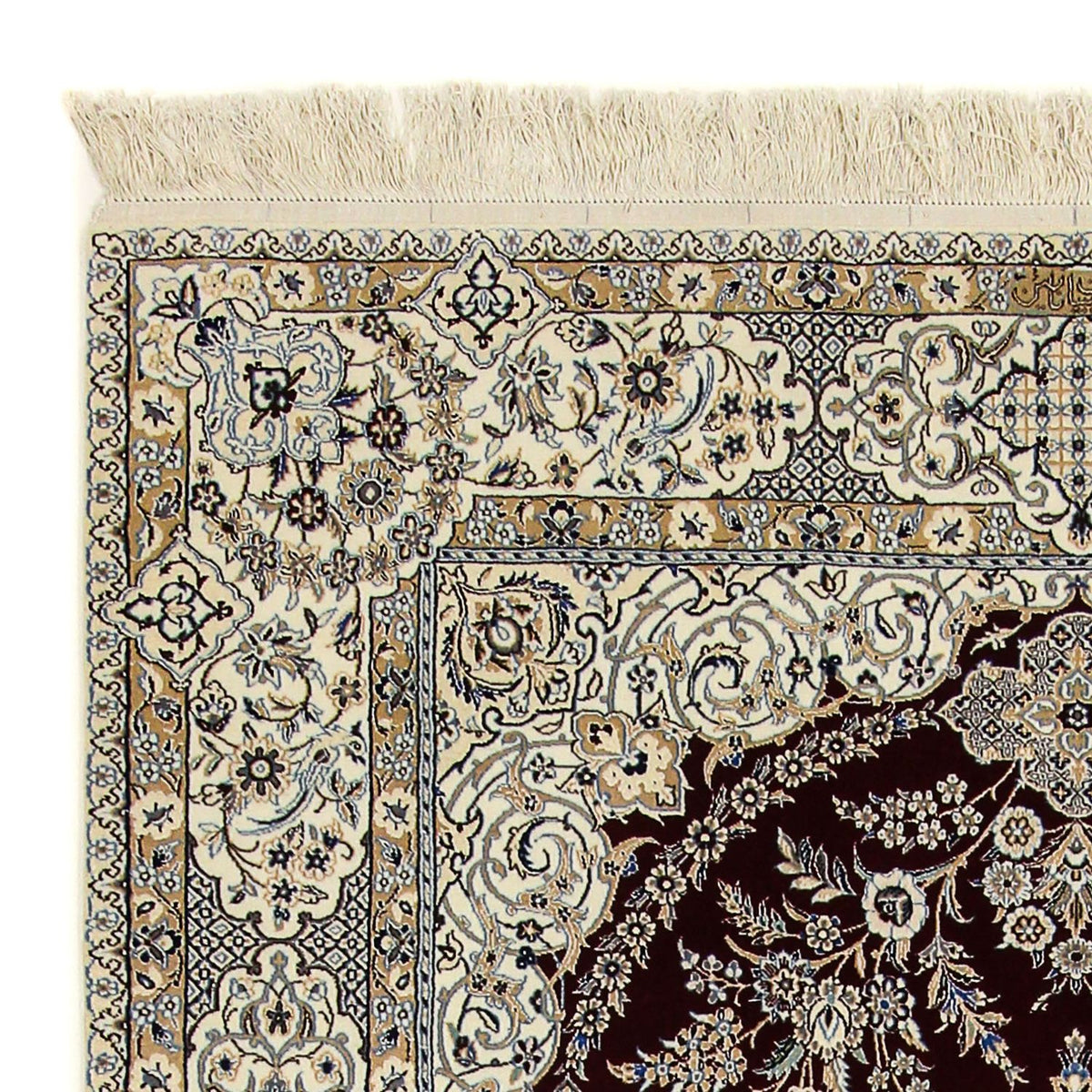 Persisk matta - Nain - Premium - 245 x 151 cm - mörkblå