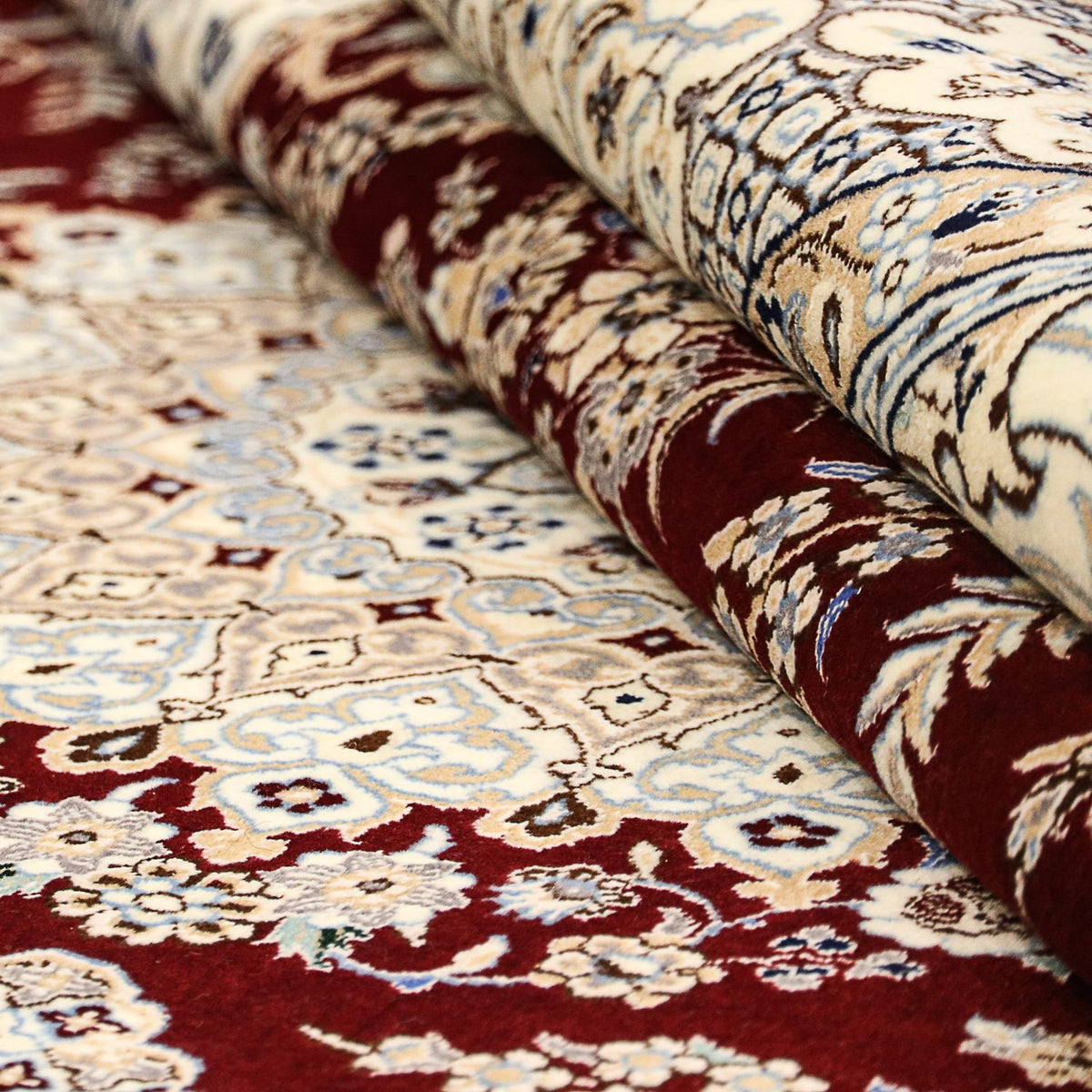 Persisk matta - Nain - Premium - 245 x 151 cm - mörkblå