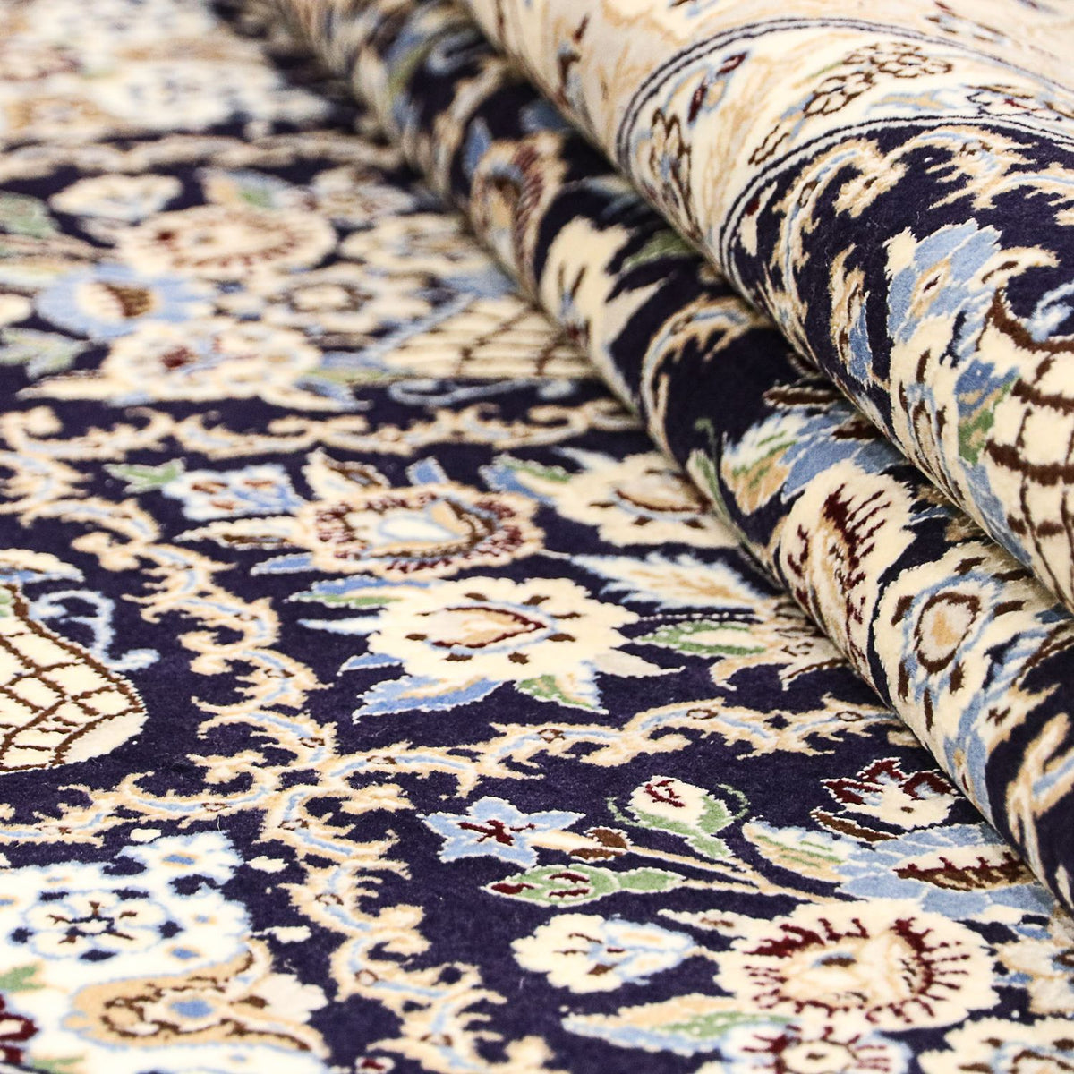 Persisk matta - Nain - Premium - 243 x 151 cm - beige