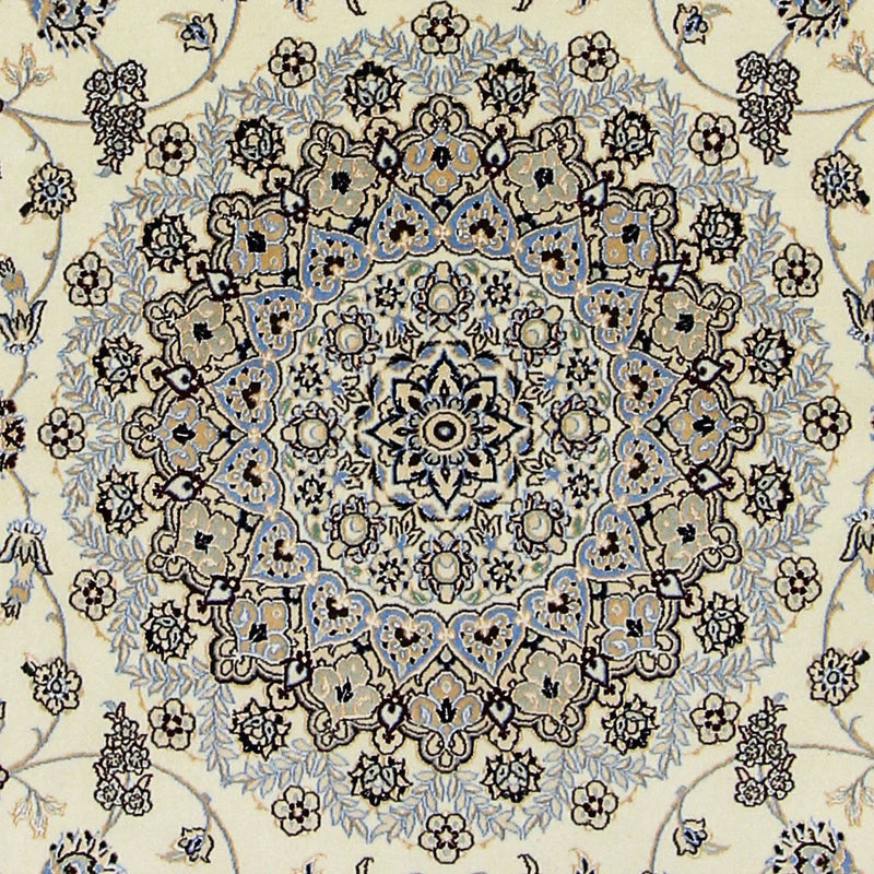 Persisk matta - Nain - Premium kvadrat  - 205 x 205 cm - beige