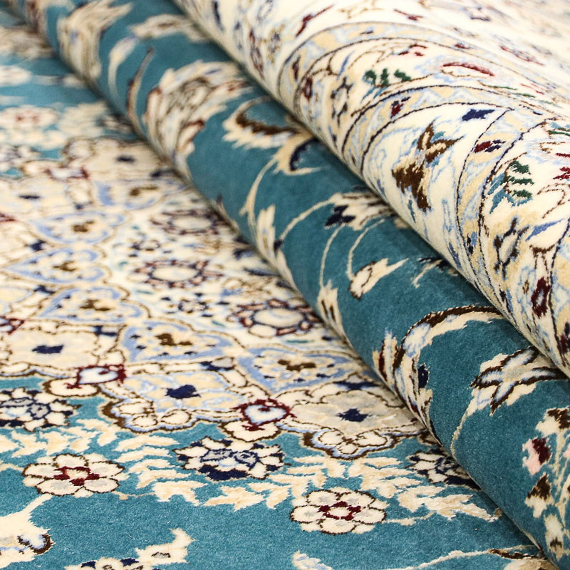 Persisk matta - Nain - Premium - 244 x 200 cm - mörkblå