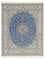 Persisk matta - Nain - Premium - 255 x 206 cm - blå