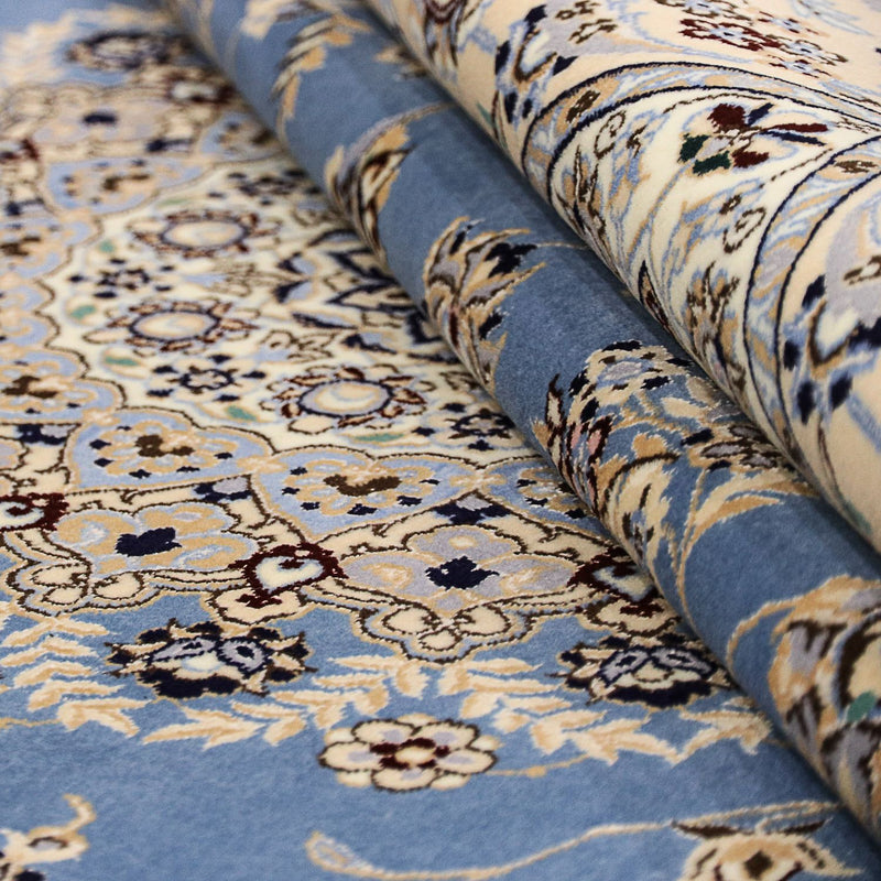 Persisk matta - Nain - Premium - 255 x 206 cm - blå