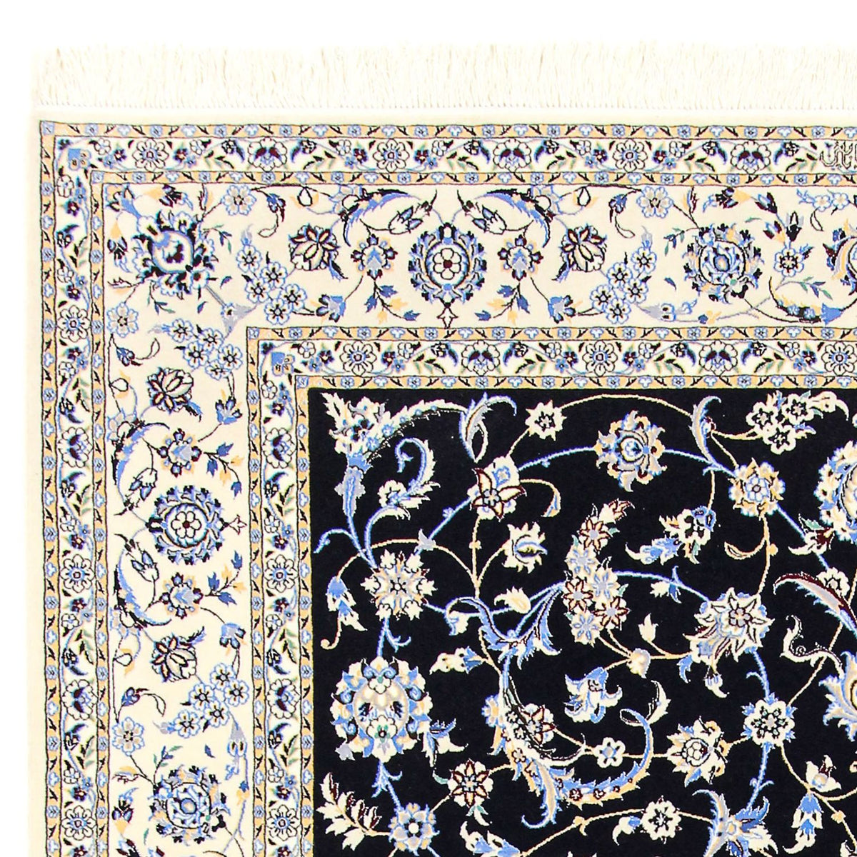 Persisk matta - Nain - Premium - 300 x 200 cm - mörkblå