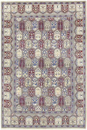 Persisk matta - Nain - Royal - 303 x 206 cm - flerfärgad