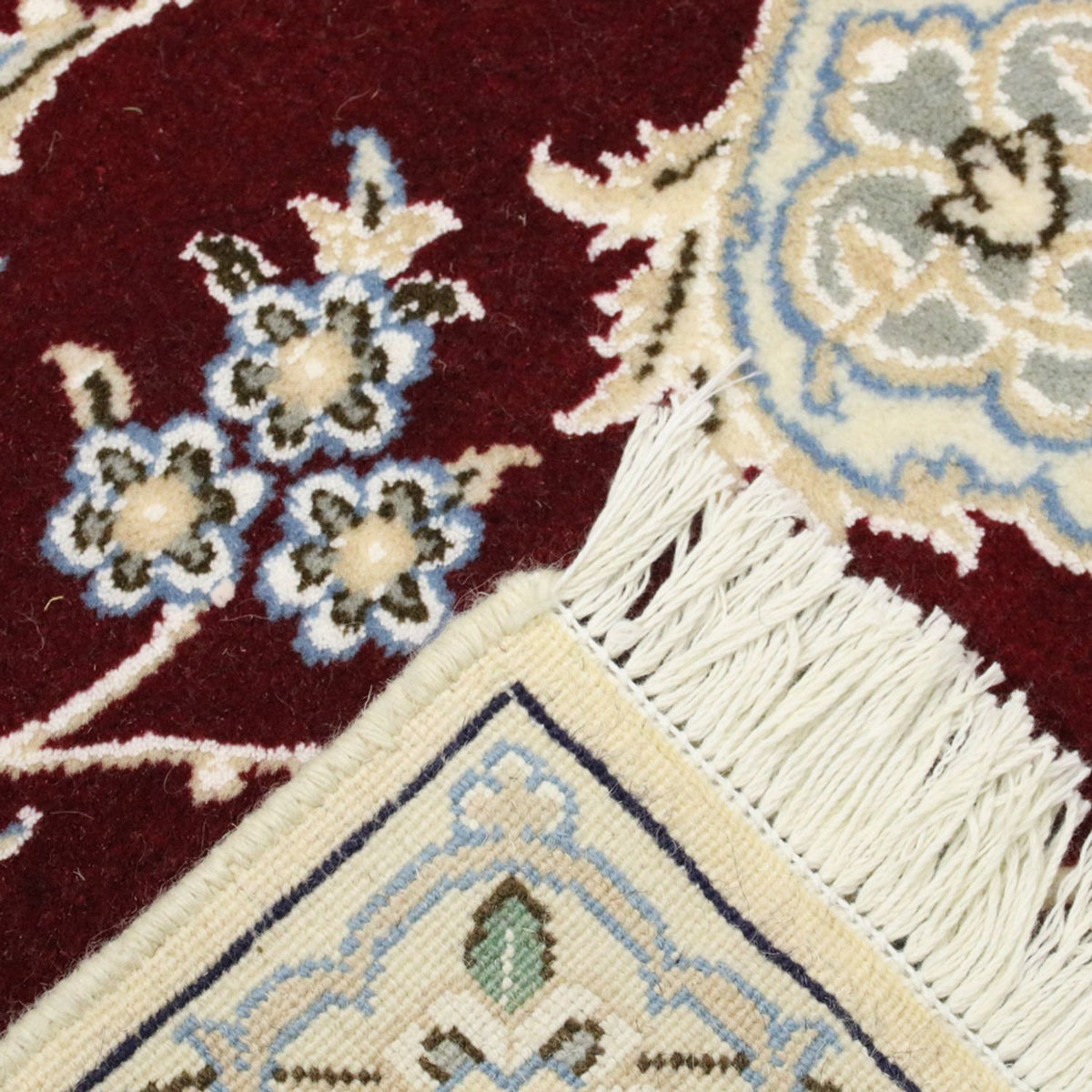 Persisk matta - Nain - Royal - 303 x 202 cm - rött vin