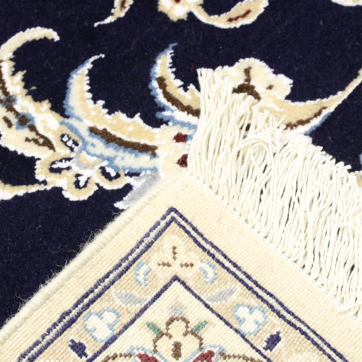 Persisk matta - Nain - Royal - 304 x 250 cm - mörkblå