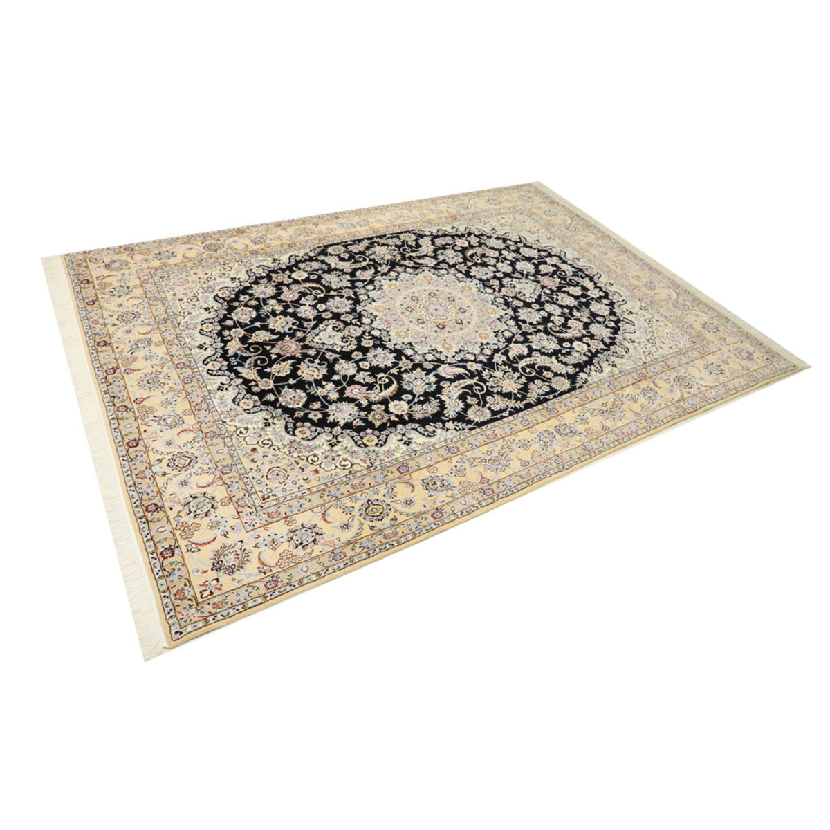 Persisk matta - Nain - Royal - 350 x 254 cm - mörkblå