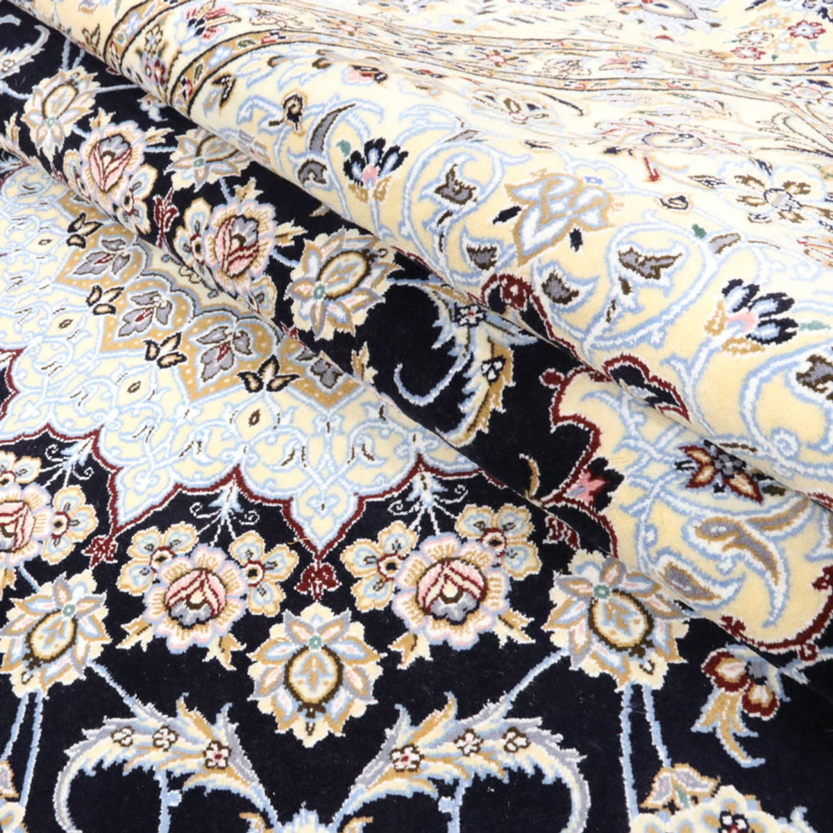 Persisk matta - Nain - Royal - 356 x 248 cm - mörkblå