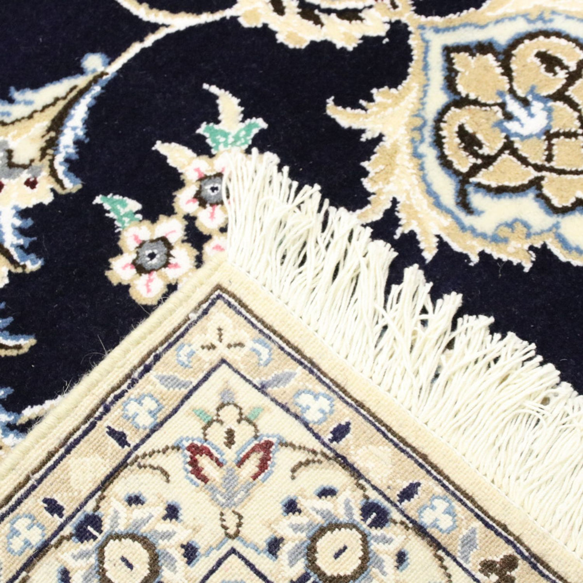 Persisk matta - Nain - Royal - 350 x 246 cm - mörkblå