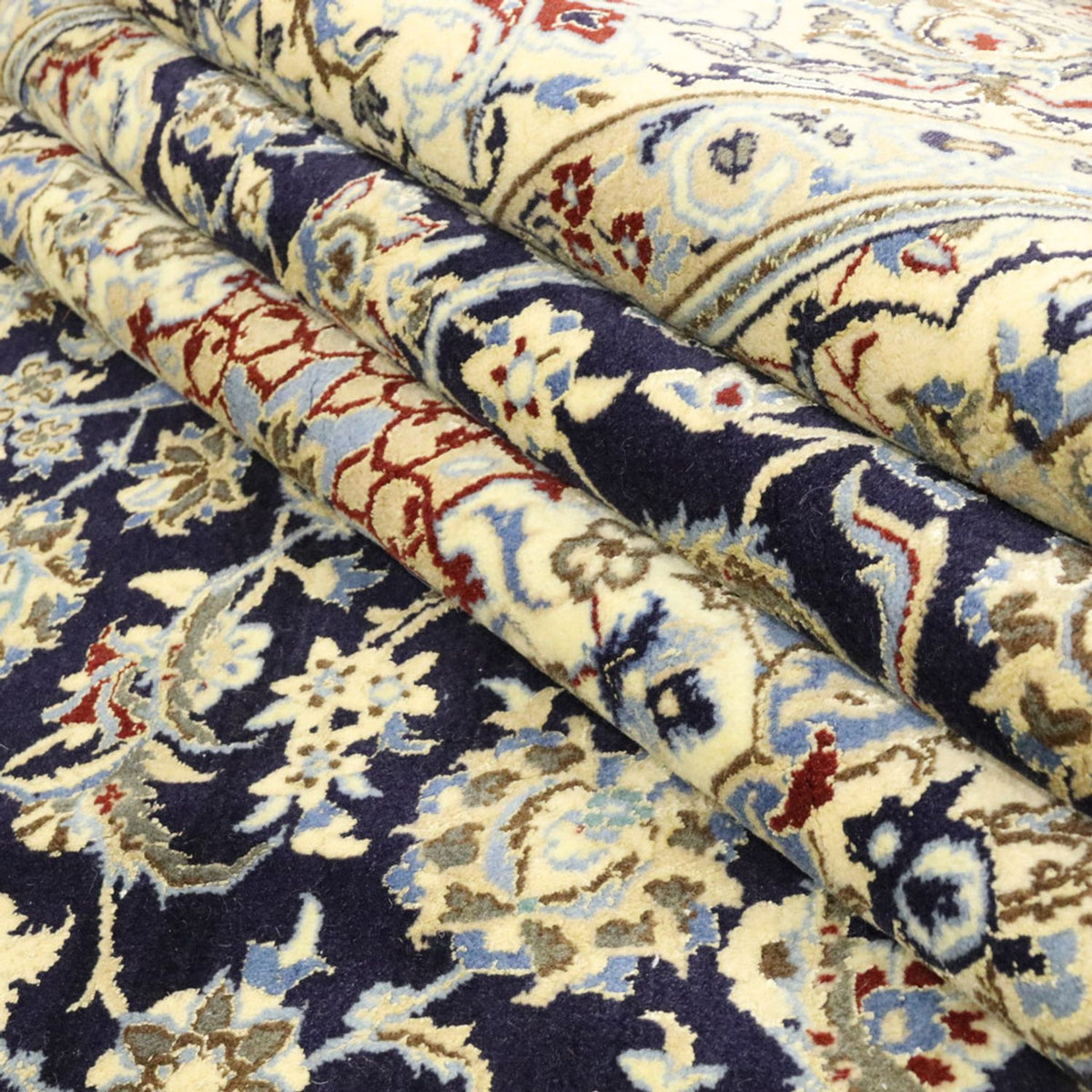 Persisk matta - Nain - Royal - 296 x 203 cm - mörkblå