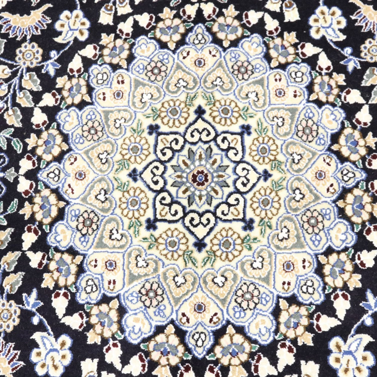 Persisk matta - Nain - Royal - 202 x 130 cm - mörkblå