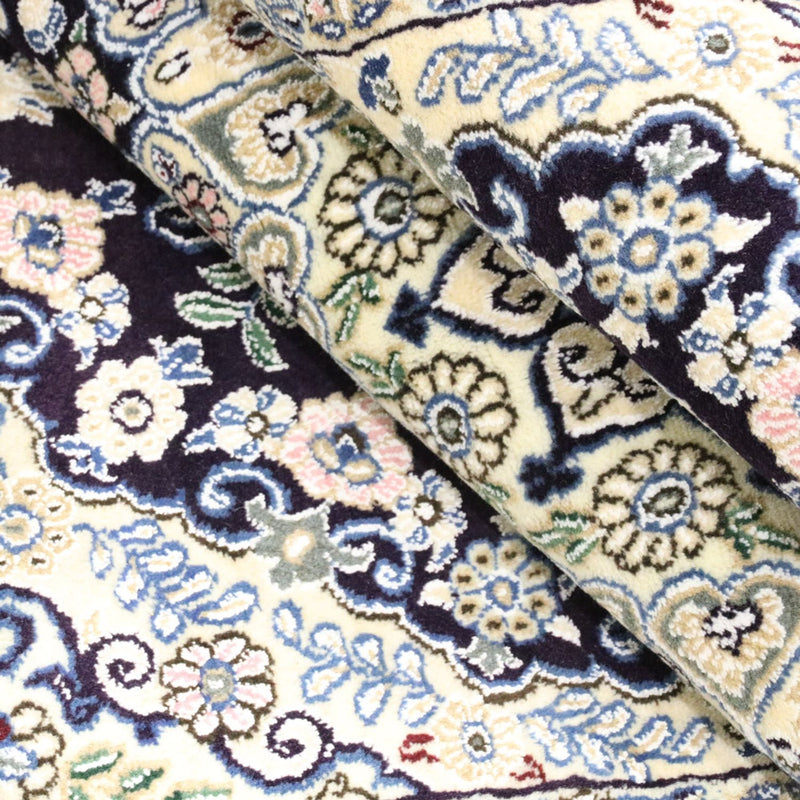 Persisk matta - Nain - Royal - 204 x 128 cm - mörkblå