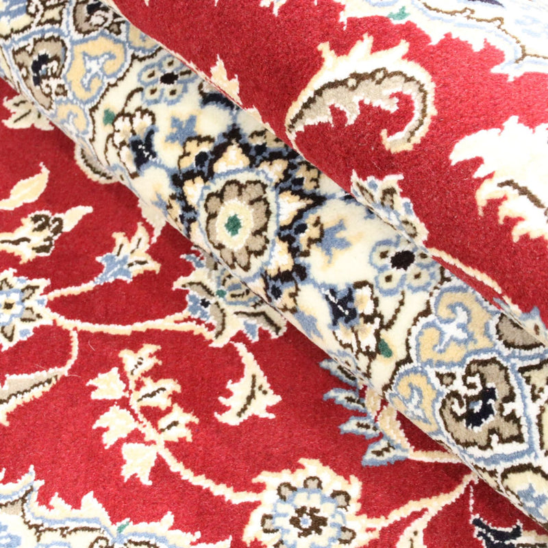 Persisk matta - Nain - Royal - 206 x 148 cm - röd