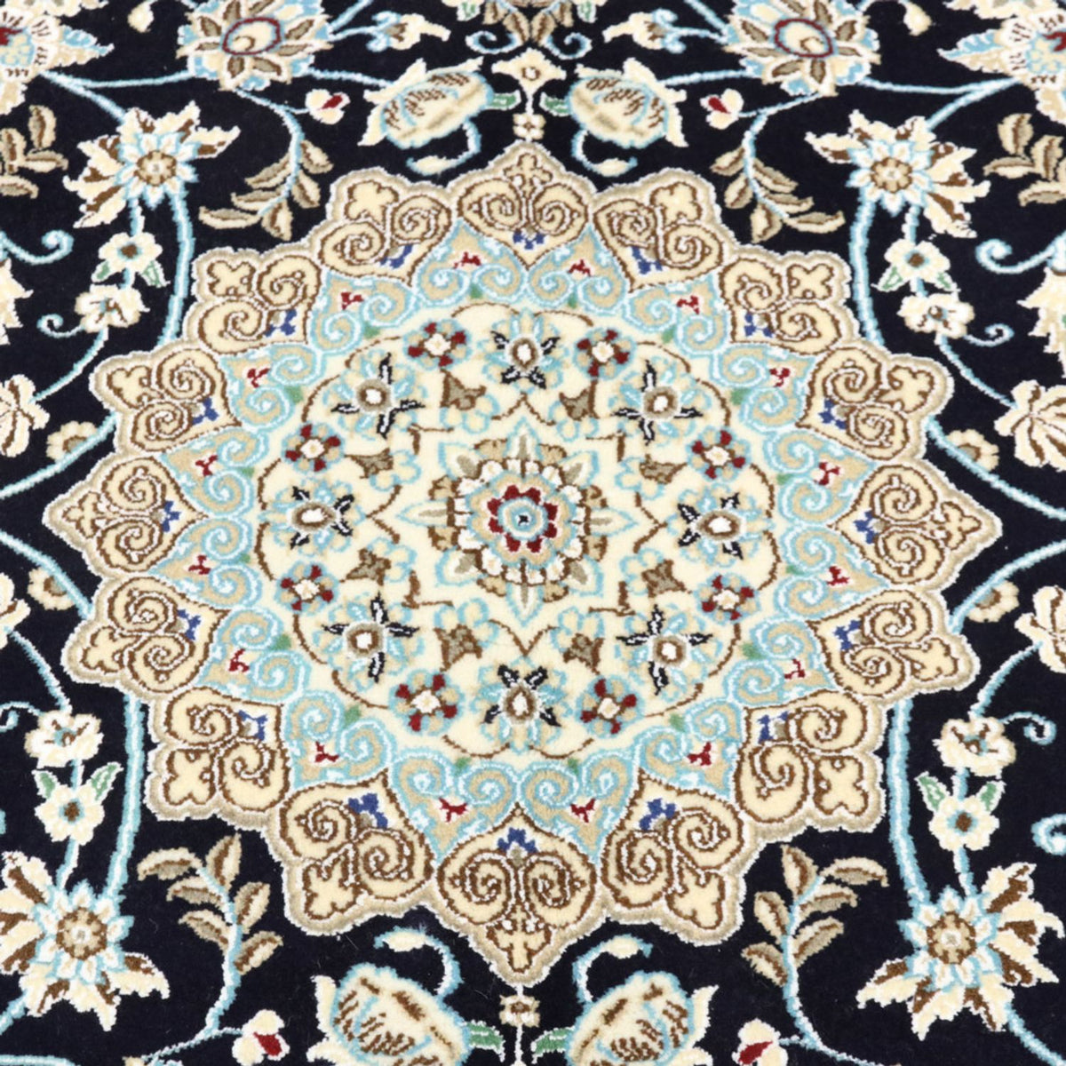 Persisk matta - Nain - Royal - 206 x 147 cm - rött vin