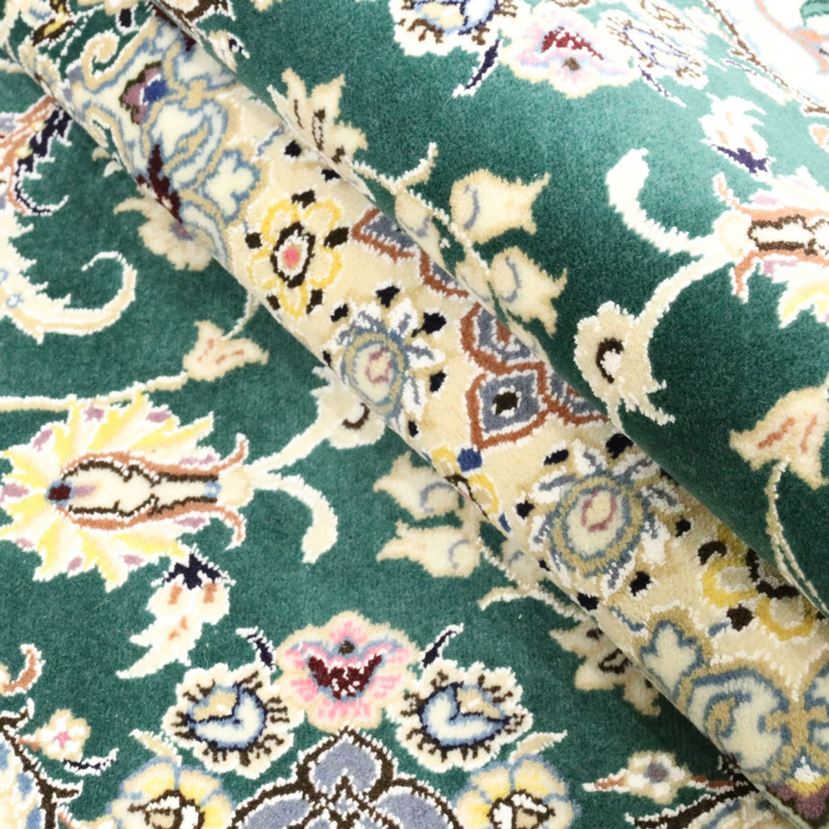 Persisk matta - Nain - Royal - 257 x 158 cm - grön