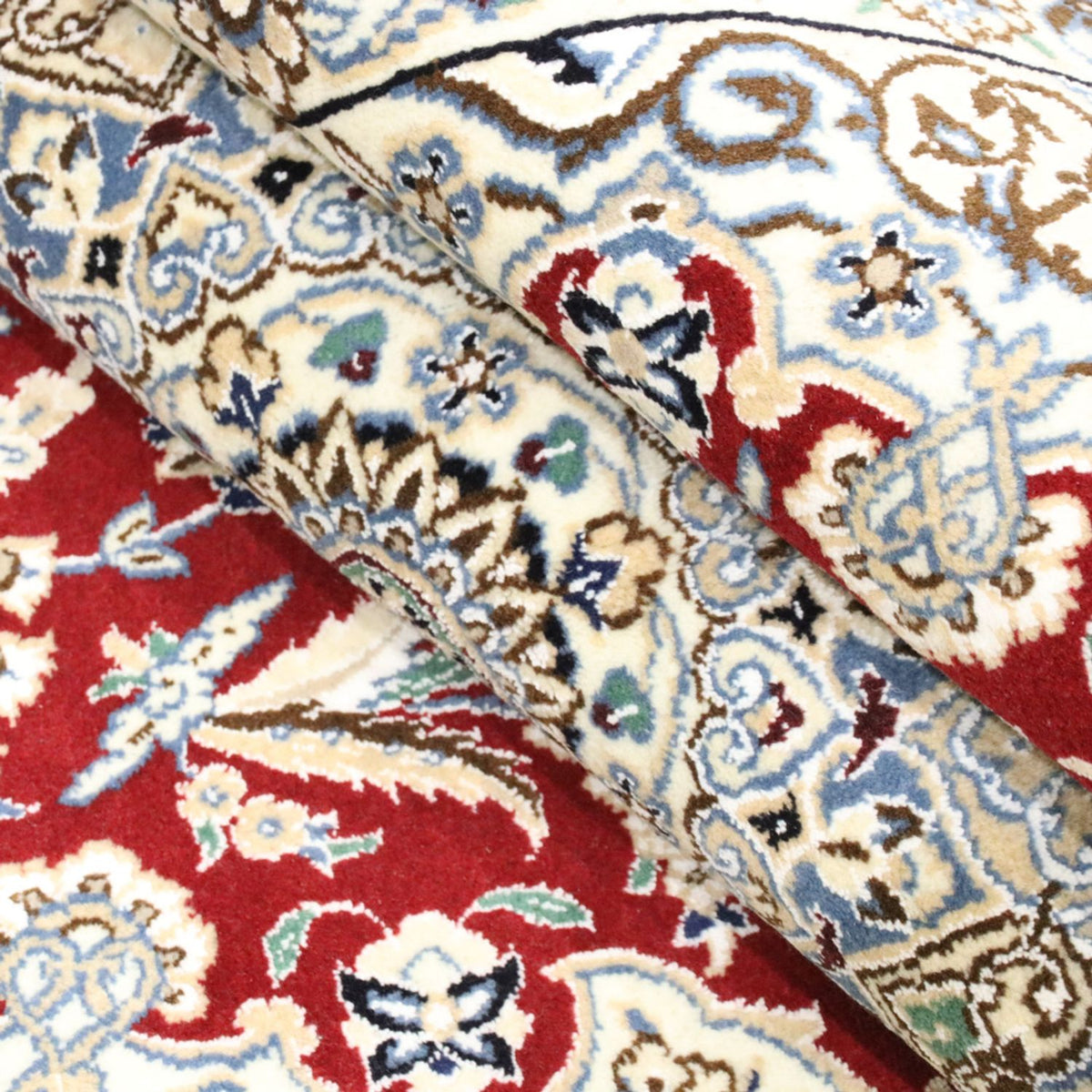 Persisk matta - Nain - Royal - 248 x 148 cm - röd