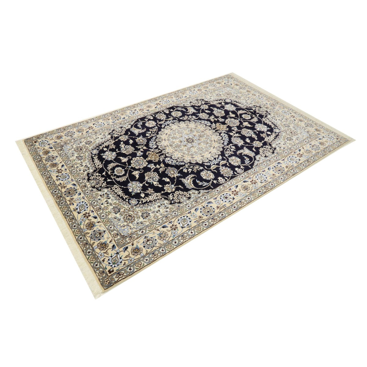 Persisk matta - Nain - Royal - 233 x 155 cm - rött vin