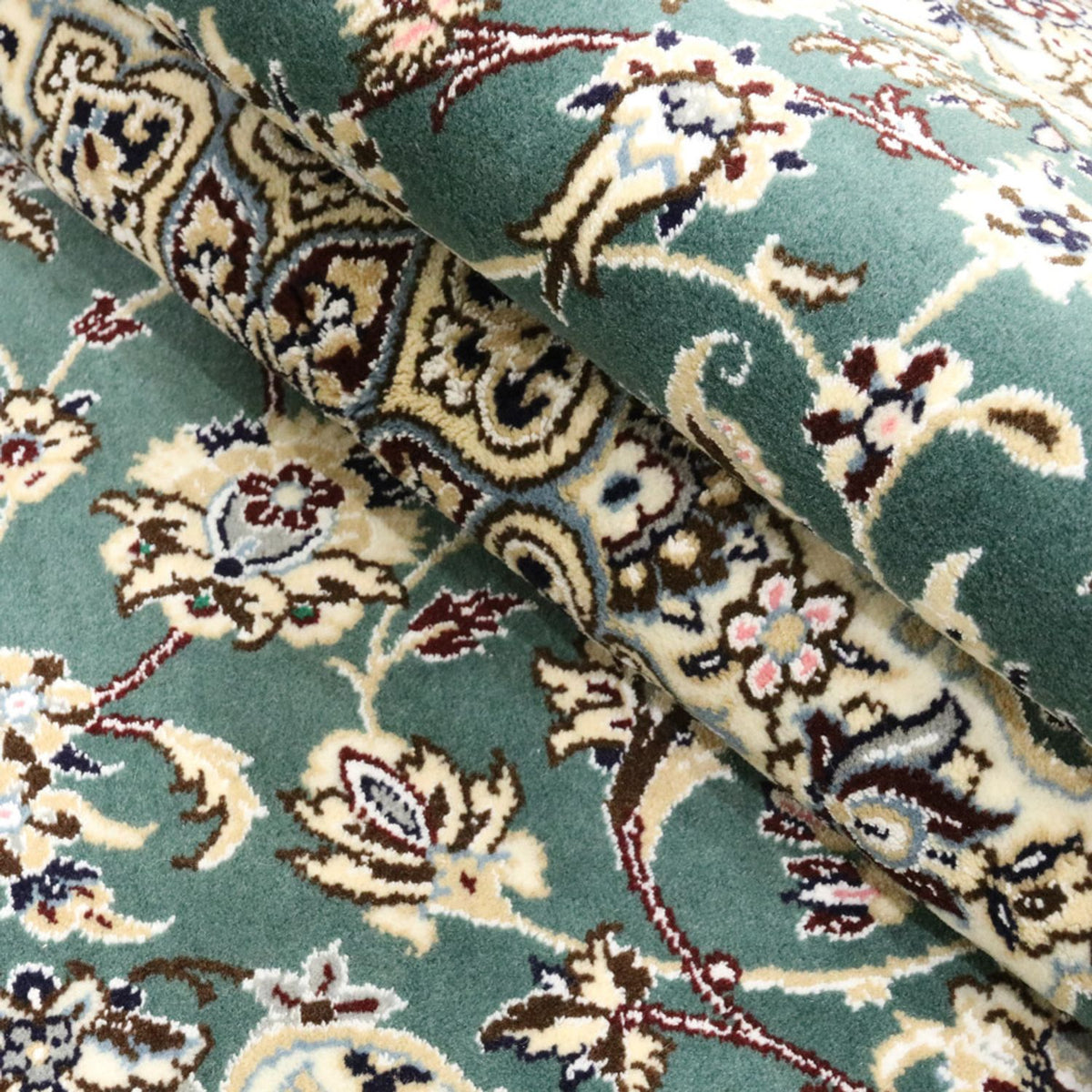 Persisk matta - Nain - Royal - 259 x 156 cm - grön