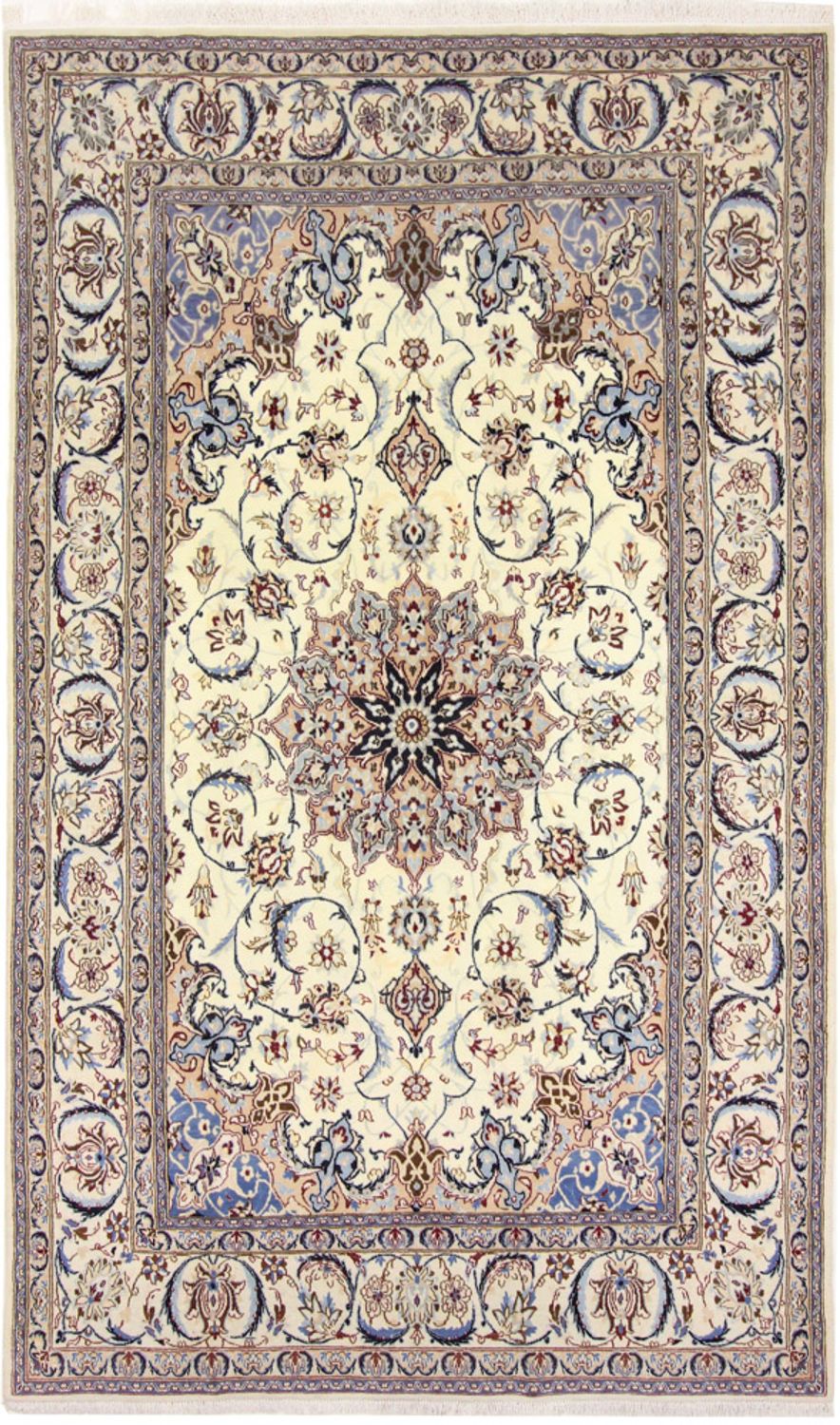 Persisk matta - Nain - Royal - 260 x 155 cm - beige