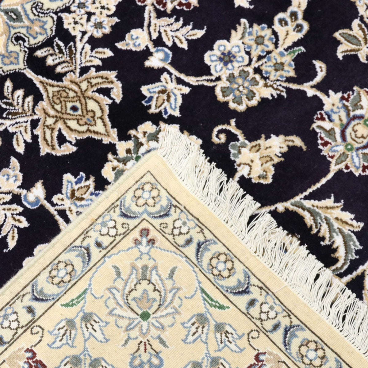 Persisk matta - Nain - Royal - 246 x 154 cm - mörkblå