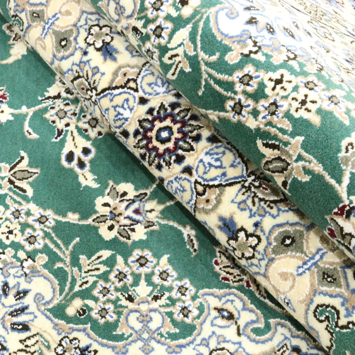 Persisk matta - Nain - Royal - 250 x 156 cm - grön