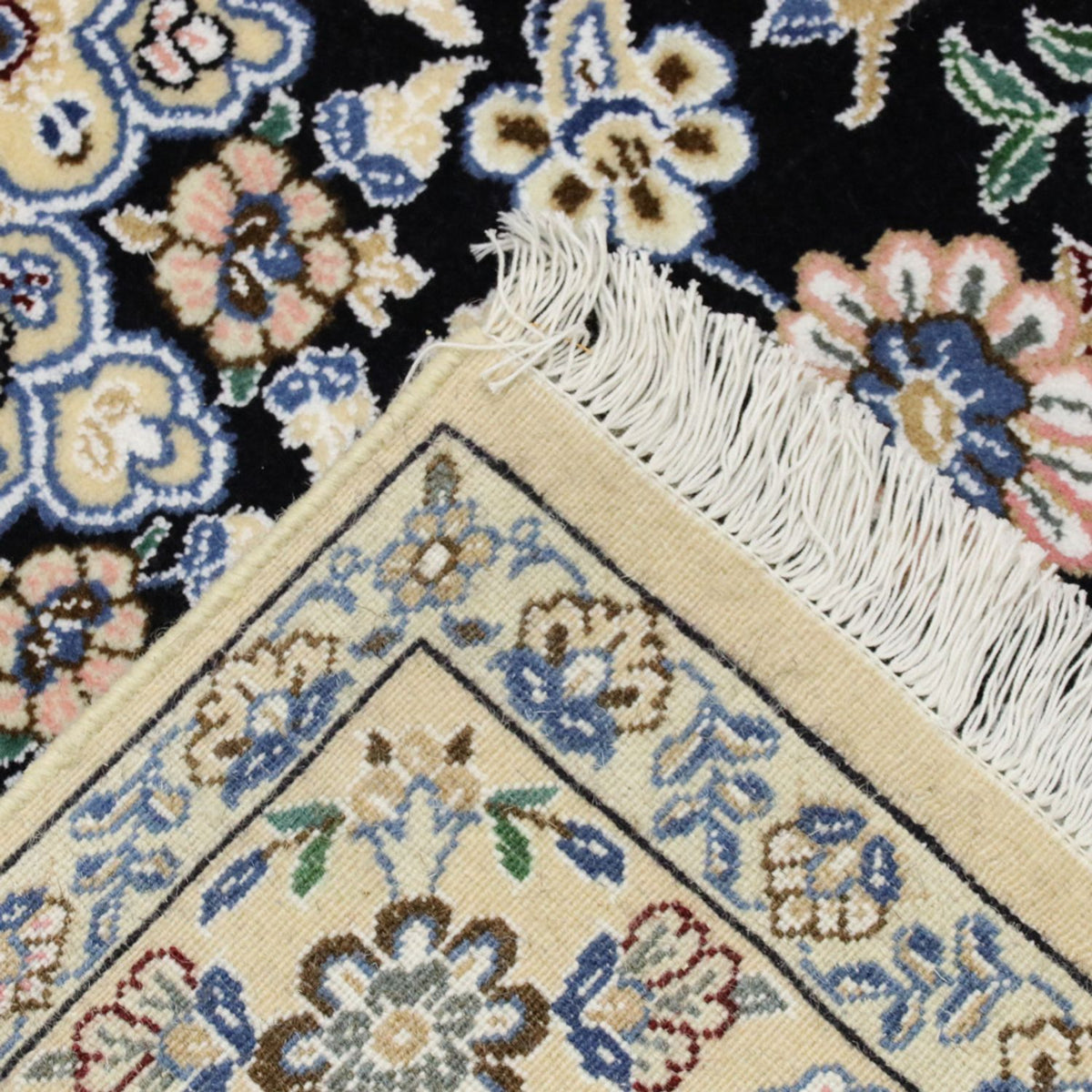 Persisk matta - Nain - Royal - 202 x 132 cm - mörkblå