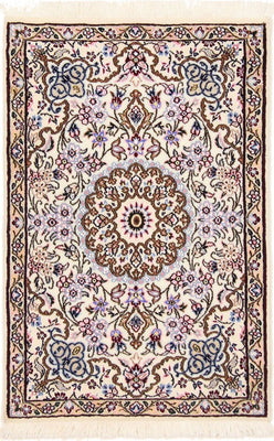 Persisk matta - Nain - Royal - 90 x 60 cm - beige