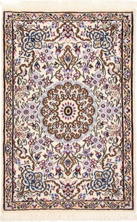 Persisk matta - Nain - Royal - 90 x 60 cm - beige