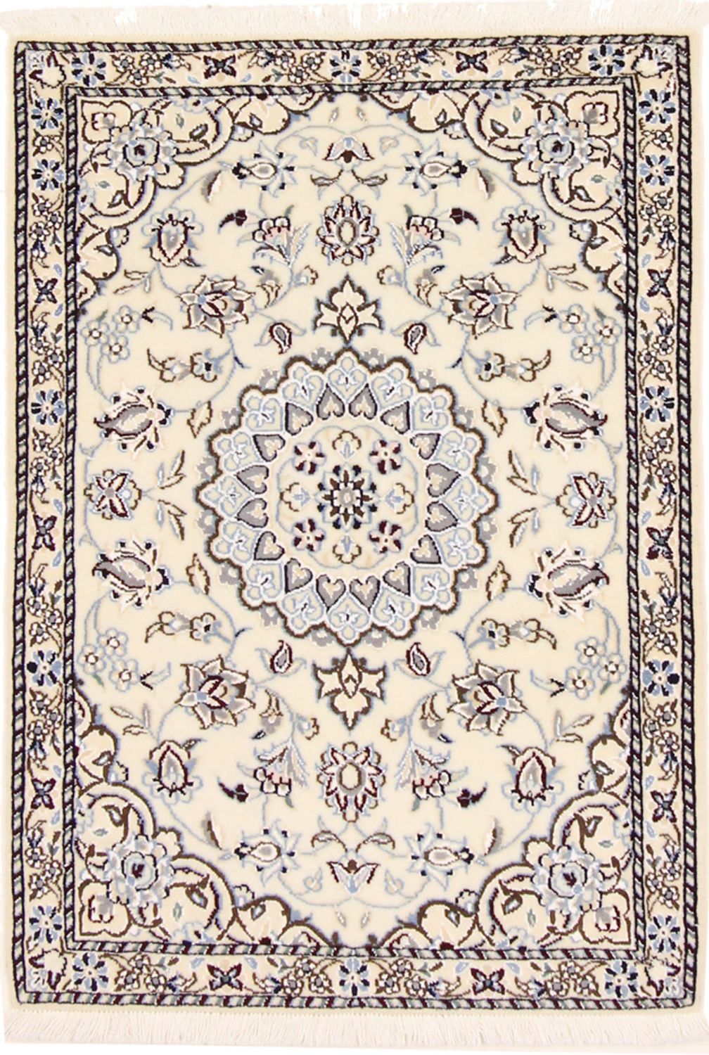 Persisk matta - Nain - Royal - 97 x 70 cm - beige