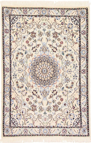 Persisk matta - Nain - Royal - 90 x 60 cm - beige