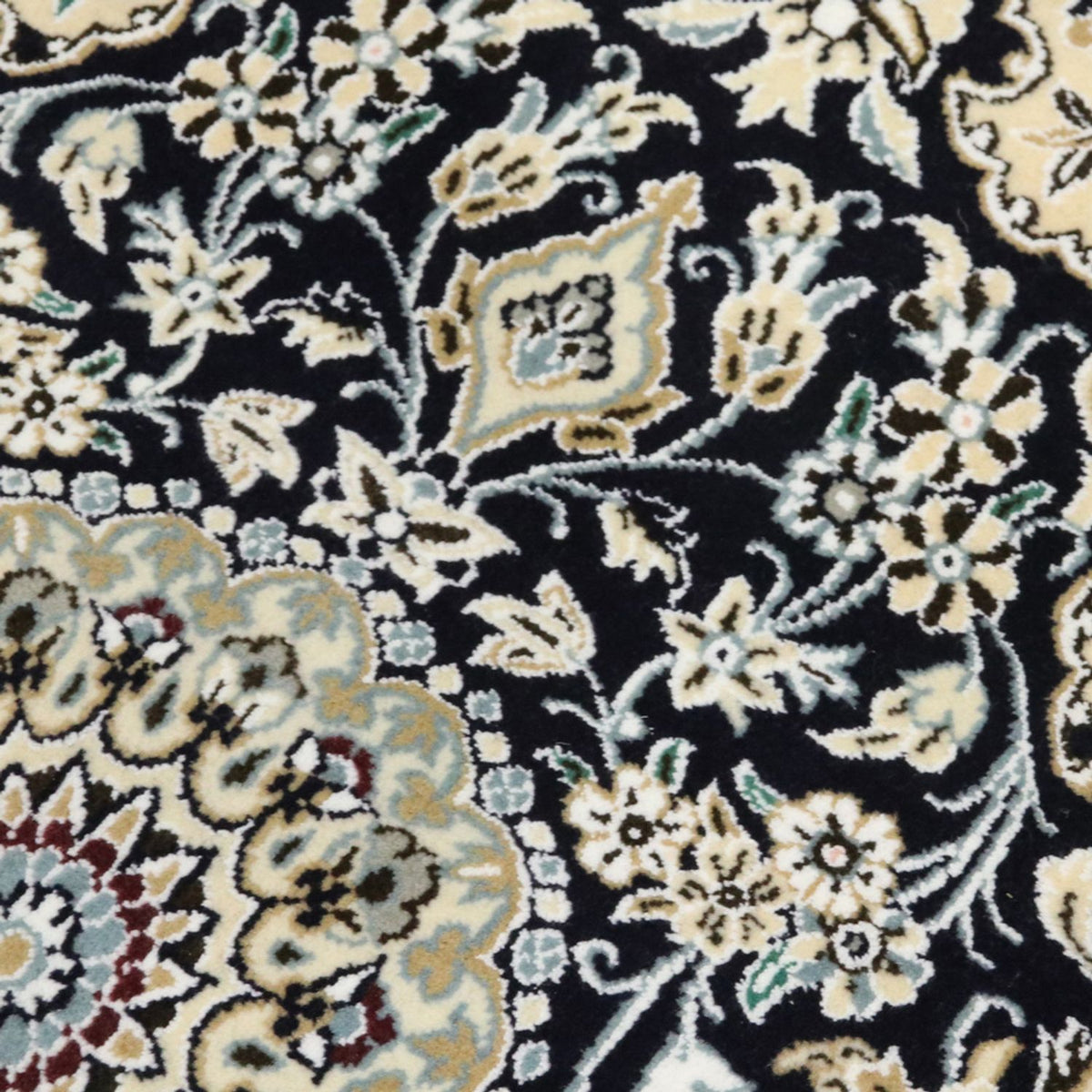 Persisk matta - Nain - Royal - 90 x 60 cm - mörkblå