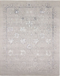 Designermatta - 305 x 244 cm - silver
