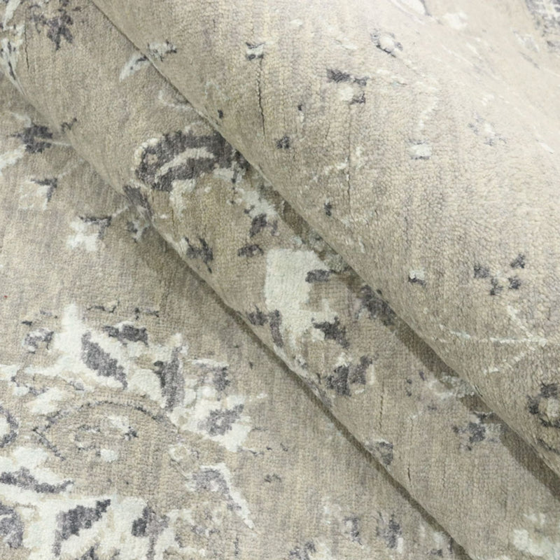 Designermatta - 305 x 244 cm - silver