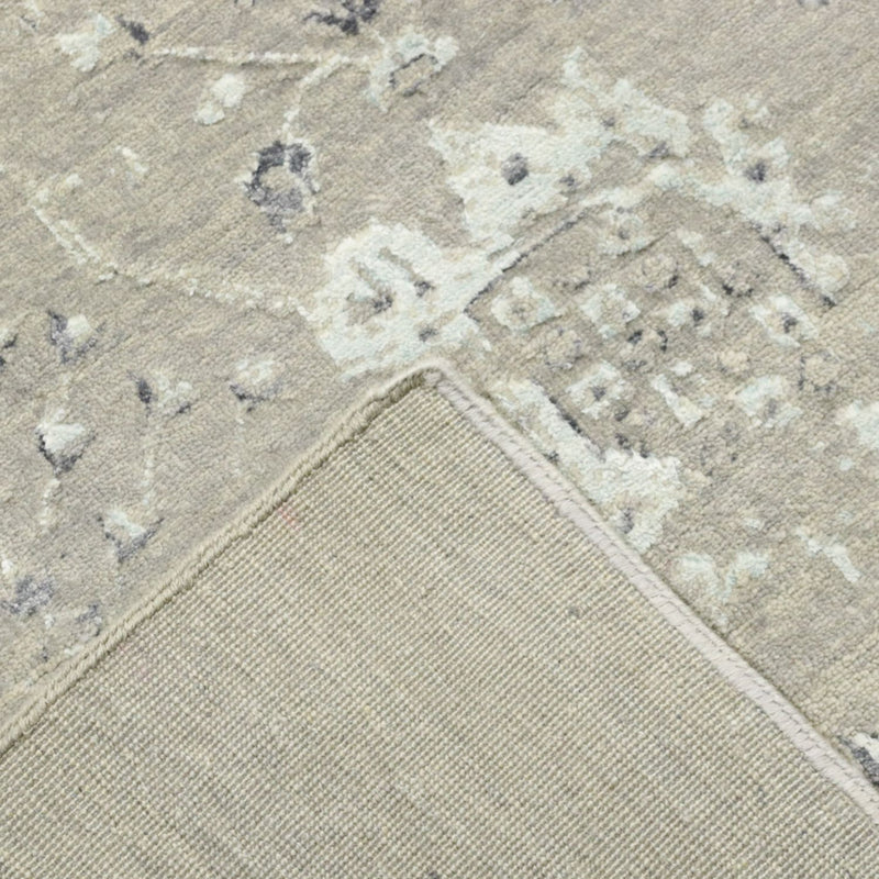 Designermatta - 305 x 244 cm - silver