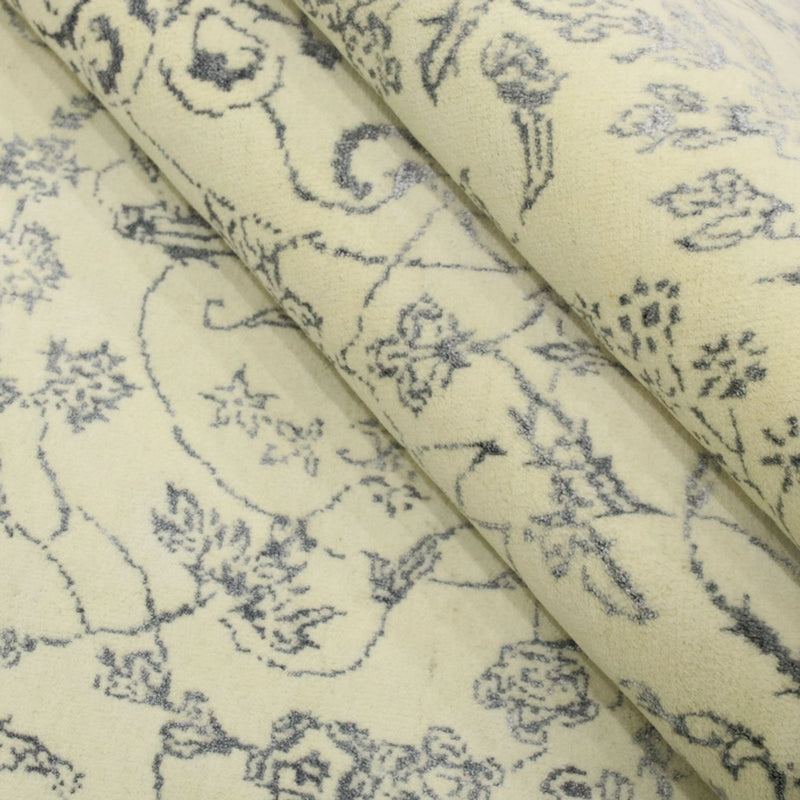 Designermatta - 293 x 199 cm - grädde