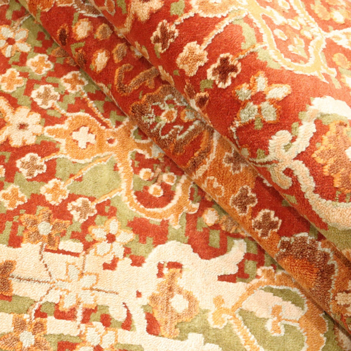 Designermatta - 296 x 239 cm - flerfärgad