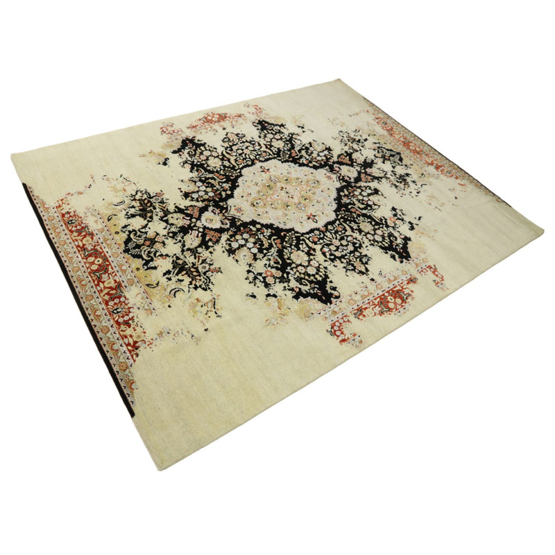 Designermatta - 309 x 242 cm - flerfärgad